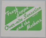 Zappa, Frank - Over-nite Sensation, STICKER