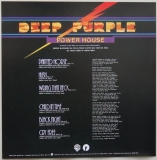 Deep Purple - Power House, Insert back side