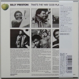 Preston, Billy - That's The Way God Planned It +3, Back cover