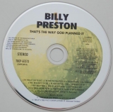 Preston, Billy - That's The Way God Planned It +3, CD