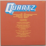 Quartz - Stand Up And Fight , Back cover