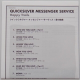 Quicksilver Messenger Service - Happy Trails, Lyric Book