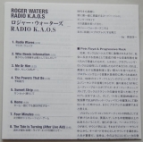 Waters, Roger - Radio Kaos, Lyric book
