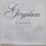 Gryphon - Raindance, Lyric book