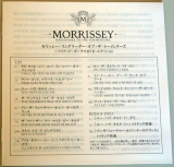 Morrissey - Ringleader of the Tormentors, Lyric book