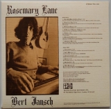 Jansch, Bert - Rosemary Lane, Back cover