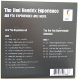 Hendrix, Jimi - Are You Experienced And More, Back cover
