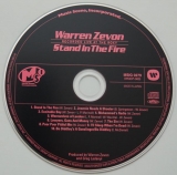 Zevon, Warren - Stand In The Fire, CD