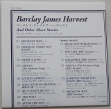 Barclay James Harvest - And Other Short Story, Lyric book