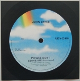 Sykes, John - Please DonÂ´t Leave Me, Back Label