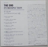 End (The) - Introspection, Lyric book