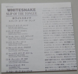 Whitesnake - Slip of the tongue, Lyric book
