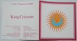 King Crimson - Larks' Tongues In Aspic, Booklet
