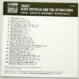 Costello, Elvis - Trust, Lyric book