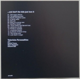 Television Personalities - ...And don't the kids just love it, Inner sleeve side A