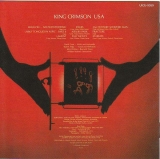 King Crimson - USA, Booklet Back