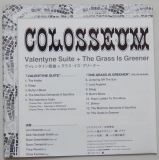Colosseum - Valentyne Suite / Grass Is Greener, Lyric book