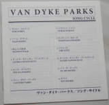 Van Dyke Parks - Song Cycle, Lyric book
