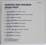 Uriah Heep - Demons and Wizards, Insert
