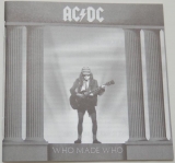 AC/DC - Who Made Who, Lyric book