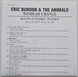 Burdon, Eric + The Animals - Winds Of Change, Lyric book