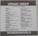 Uriah Heep - Wonderworld (+6), Lyric book