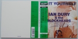 Dury, Ian + The Blockheads - Do It Yourself, Front cover + booklet back + obi