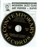 Pepper, Art + Eleven - Modern Jazz Classics +3, CD and insert