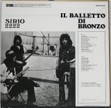 Il Balletto Di Bronzo - Sirio 2222, Back Cover