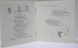 Banco del Mutuo Soccorso - Come In Un Ultima Cena, Replica of original LP small Booklet (inside)