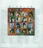 Bangles - Different Light (+1), Cover on top of double foldout thick lyrics sheet
