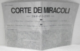 Corte Dei Miracoli - Corte Dei Miracoli, Insert