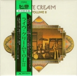 Cream - Live Cream, Volume 2, Cover with promo obi