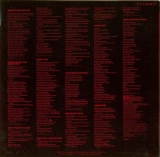 Crowded House - Crowded House, Inner Sleeve with illegible lyrics