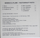 Moebius & Plank - Rastakraut Pasta, Insert