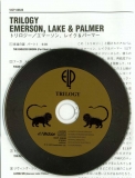 Emerson, Lake + Palmer - Trilogy, CD and insert