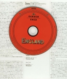England - Garden Shed (+1), CD and insert