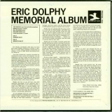 Dolphy, Eric and Booker Little - Memorial Album, Back cover