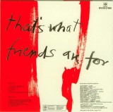 Fame, Georgie - That's What Friends Are For, Back cover