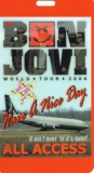 Bon Jovi - Have A Nice Day + 4 Live Tracks, Front access card