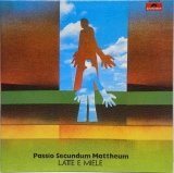 Latte E Miele - Passio Secundum Mattheum, Front Cover