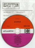 Led Zeppelin - Led Zeppelin, CD and booklet