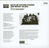 Moody Blues (The) - Days Of Future Passed, Back cover