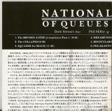 National Health - Of Queues and Cures, Info sheet folded (a)