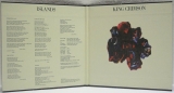 King Crimson - Islands [Gold], Gatefold cover inside