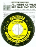 Garland, Red - All Kinds Of Weather, CD and inserts