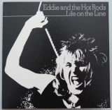 Eddie & The Hot Rods - Life on the Line, Front cover