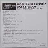 Numan, Gary - Pleasure Principle +7, Lyric Book