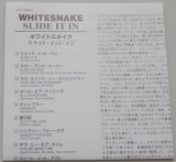 Whitesnake - Slide it in, Lyric book