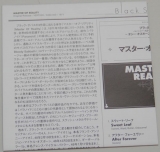 Black Sabbath - Master Of Reality, Lyric book